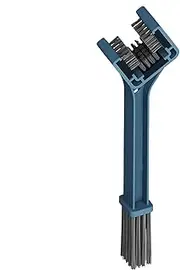 Motorbike Chain Clean Brush - 3-Sided Chain Cleaner Brush | Multi-Purpose Scrubber | Motorbike Dirt Removing Tool | And Sprocket Cleaning For Motorcycle And Bikes