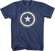 [Marvel] Captain America Stealth Shield Logo Mens T-Shirt