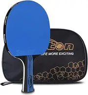 Ping-Pong Paddle Table Tennis Paddle for Entertainment or Competition - Ping-Pong Racket with Advanced Speed, Control and Spin-Blue