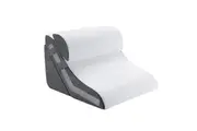 Bed Wedge Pillow Set 3Pcs Triangle Cushion Memory Foam Head Back Support Adjustable Headrest for Sleeping Reading Leg Elevation Raiser