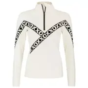 HEAD Legacy Women's Ski Midlayer Half Zip Up Winter Sports Ivory Size S/M $190