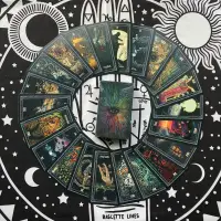 在飛比找蝦皮購物優惠-棱鏡塔羅牌 Prisma Visions Tarot 鍍銀邊