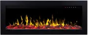 Sonata Series Electric Fireplace Heater, Wall Mounted or Recessed Design with Multi-Colour Flame Effect, Thermostat and Remote Control (45)