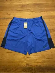 Nike Mens Size 4XL Royal Blue Dri-FIT Knit Training Hybrid Shorts DM5944-480 NWT