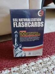 SSL Naturalization Flashcards – Complete Learning System to Pass US Citizenship