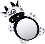 GALPADA 1pc Safety Rear Facing Mirror Boy Girl Car Mirror Cartoon Design Easy Install for Backseat Viewing Compatible Vehicles for Monitoring