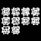 10PCS Reusable Body Painting Plastics Paint Template NEW Face Art Halloween