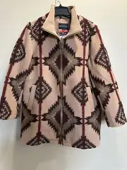 Pendleton Waker Wool Blend Aztec Coat Women’s XS M L XL