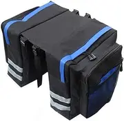 Bicycle Rear Shelf Side Bag mou ain Bike Backpack Pack Backpack dle Bag ycle Travel Luggage Rack Rear Tailstock Storage -, with Reflective Strip
