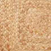 Jute Braided Placemats Set Of 4 100% Jute Nonslip 13x13 Square Farmhouse