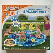 Banzai JR Ducky Pond Splash Mat Inflatable Water Fountain Set 18 months+ For Kid