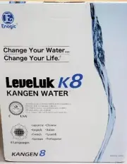 Enagic LeveLuk K8 Kangen Alkaline Water Ionizer Machine Brand New Sealed Box