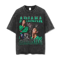 在飛比找ETMall東森購物網優惠-vintage ariana grande A妹印花短袖T恤