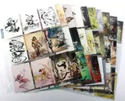 VINTAGE 1993 COMIC IMAGES FRAZETTA 2 COMPLETE SET OF 90/90 FANTASY CARDS MINT!