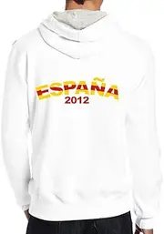 [Celeste Luke Mens Hoodies Back Print] DIY Hypocrite Mens Hoodies White