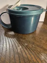 tupperware green soup cup bowls