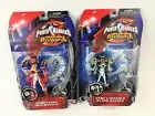 Power Rangers Operation Overdrive Gyro Force Red Black Ranger Action Figure LOT