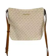 Michael Kors Jet Set Travel Large Messenger Bag Vanilla - NEW