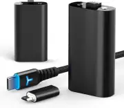 2 Pack Rechargeable Controller Battery Pack for Xbox Series X|S and Xbox One ...