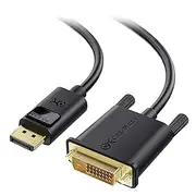 Cable Matters Display Port to DVI Cable - 1.8m, 1080P DisplayPort to DVI Cable, Compatible with Full HD LCD Monitor