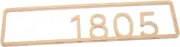 KONTONTY Hanging Wall Number Sign Adhesive House Numbers for Door Mailbox Office Set