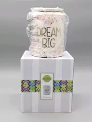 Scentsy Dream Sparkle 25W "Dream Big" Wax Warmer in Pink White Gold #46361