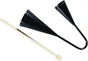 Gatuida Traditional Samba Percussion Boys and Girls Early Learning Bell Wooden Stick