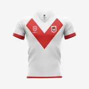 NRL St George Illawarra Dragons Adult Supporter Jersey Shirt