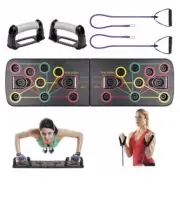 Womens Workout, Training, Push Up, Bands With Push Up Mini Stand