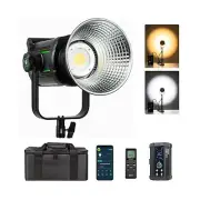 Weeylite Ninja 400 II LED Continuous Video Light, 150W 2800-6800K Bi-Color Bo...