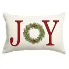 RABUSOFA Christmas Pillow Covers 12x20 Inch,Joy Christmas Decorations Pillows...