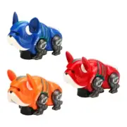 Electric Dog Toy Colorful Light Powered Moving with Sound for Kids