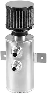 10AN Baffled Oil Catch Can Universal Oil Breather Tanks with Valve 750ml