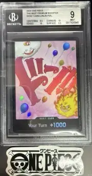 BGS 9 One Piece PRB01 Don!! Card Linlin - English - Foil - The Best - Graded