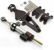 Motorcycle steering damper For Honda CB400 VTEC CB400SF CB 400 SF 1999-2013 2014 2015 Aluminum Motorcycle Steering Damper Stabilize Bracket Mounting Kit