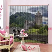 A Great Simple Bunker 3D Curtain Blockout Photo Printing Curtains Drape Fabric