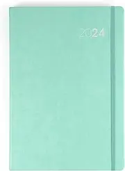 Collins Legacy 2024 Diary - Day to Page, Size A4, Mint