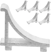 TEHAUX 6Pcs Freezer Shelf Clips Durable Refrigerator Accessories Easy Installation High Load Bearing Strength Space Saving Design for Efficient Organization