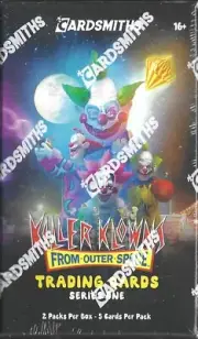 Killer Klowns From Outer Space Trading Cards Sealed Collector's Box 2-Packs