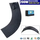200W MONO FLEXIBLE SOLAR PANEL 12V BATTERY CHARGING 200 WATT + 20A REGULATOR