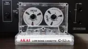 Audio Cassette AKAI Silver Reel to Reel Tape New