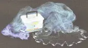 Ahi CN308 8 Ft Blue 1/2" Premium Blue Ube Monofilament Cast Net