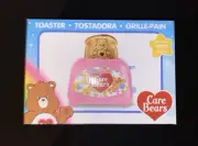 Care Bears Cool Touch 2 Slice Pink Toaster Toast Image Uncanny Brands