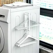 Magnetic Hanger Organizer for Washing Machine & Closet Laundry Room,Hanger Storage Rack Stacker