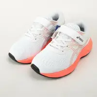 在飛比找樂天市場購物網優惠-Asics CONTEND 7 PS 兒童 黏扣 慢跑鞋-白