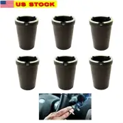 1-6 Pack Glow in Dark Butt Bucket Ashtray Cigarette Extinguishing Cup Car Holder