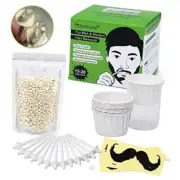 Nose Wax Kit, 100g, for Painless Hair Removal, Includes 20 White Applicator