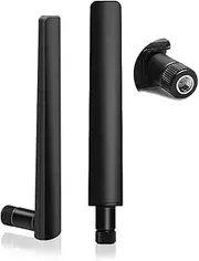 5G WiFi Antenna, 4G SMA External Omni-Directional Signal Gain Antenna (2-Pack), 12DBI, for Router, USB Adapter, Wireless Network Card, Security IP Camera, FPV Camera Monitor