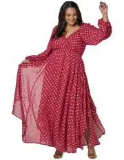 [The Poetic Gypsy] Mystic Moonlight Maxi Dress in Wine