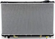DNA Motoring OEM-RA-1746 OE Style 1-Row Aluminum Core Radiator Replacement Compatible with 95-99 Camry V6/Avalon AT, 27-7/8" W X 16-3/4" H X 1" D, 1-5/16" Inlet, 1-5/16" Outlet
